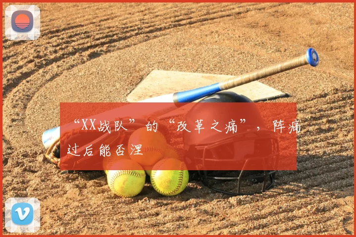 “XX战队”的“改革之痛”,阵痛过后能否涅槃